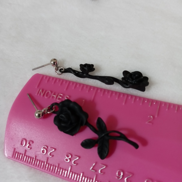 CRASPIRE Collier Ras Du Cou Long Avec Motif Floral Gothique Blanc